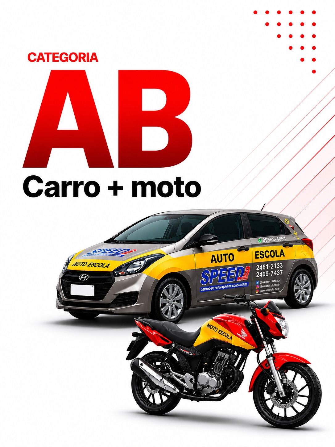 Categoria AB - Carro e moto